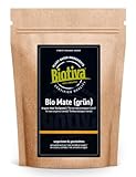 Matetee Bio 500g | ungerösteter grüner Mate Tee | Koffeinhaltige Yerba Mateblätter | Bio-Anbau | Verpackt und kontrolliert in Deutschland | Biotiva