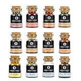 Ankerkraut Gewürze Set mit 12 Gewürzen: Best of Ankerkraut 1, leckere Zutaten für vielfältigen Geschmack in der Küche und am Grill, Fleisch und Gemüse im Handumdrehen zubereiten…