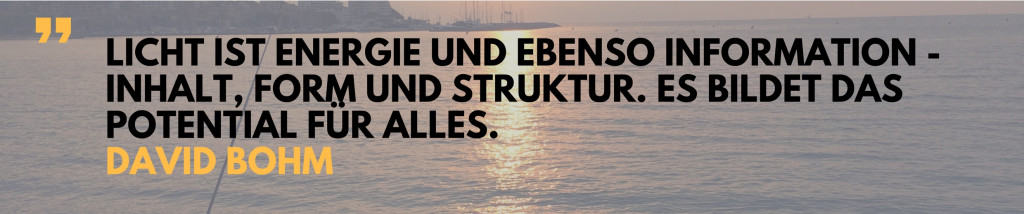 Licht Energie Zitat