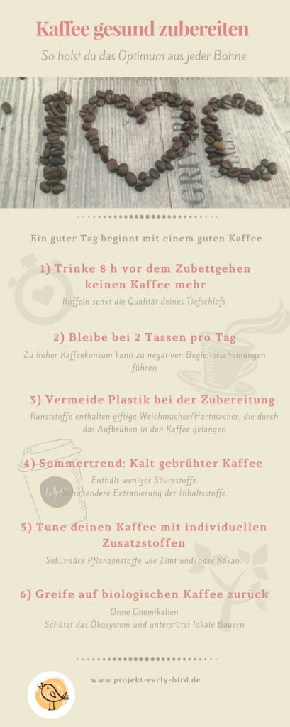 Kaffee gesund zubereiten