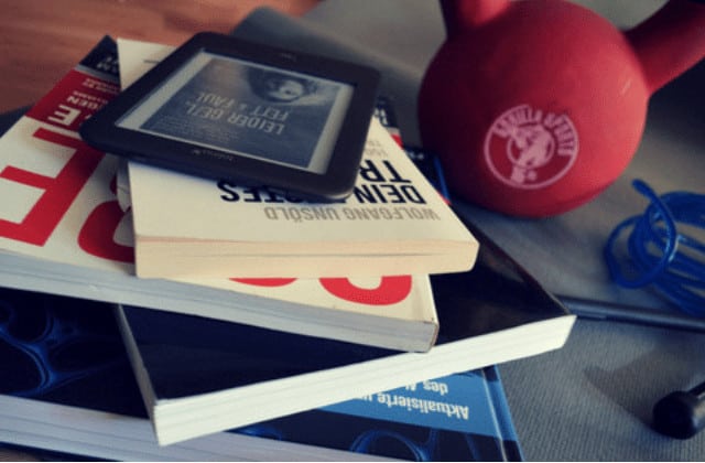Fitness Bücher über Sport mit ebooK und Kettlebell